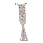 Decorative Macrame Wall Hanging Organizer Storage Containers | High & Bury