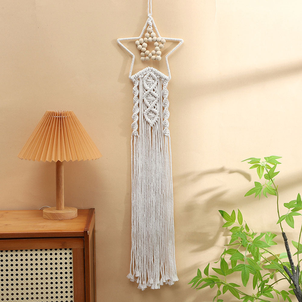 Decorative Macrame Wall Hanging Star | High & Bury
