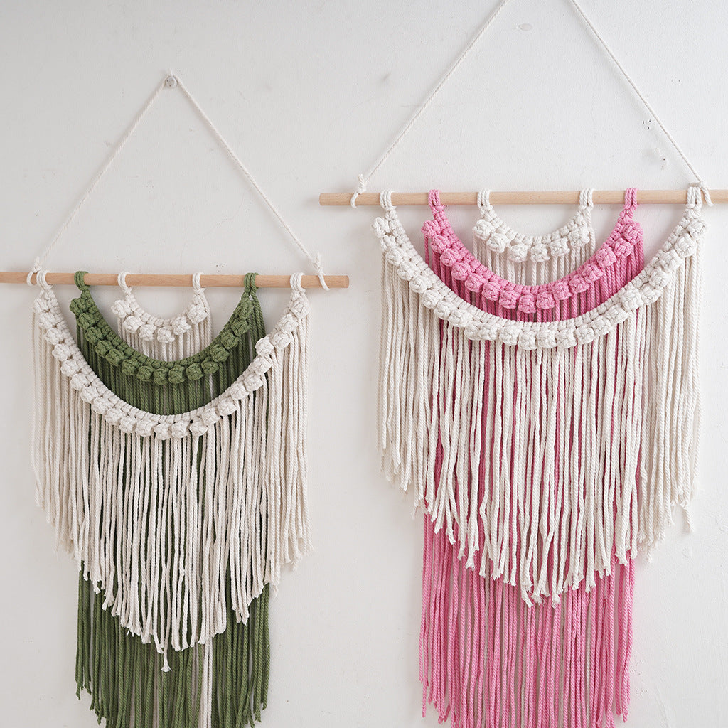 Decorative Macrame Wall Hanging Tapestry | High & Bury
