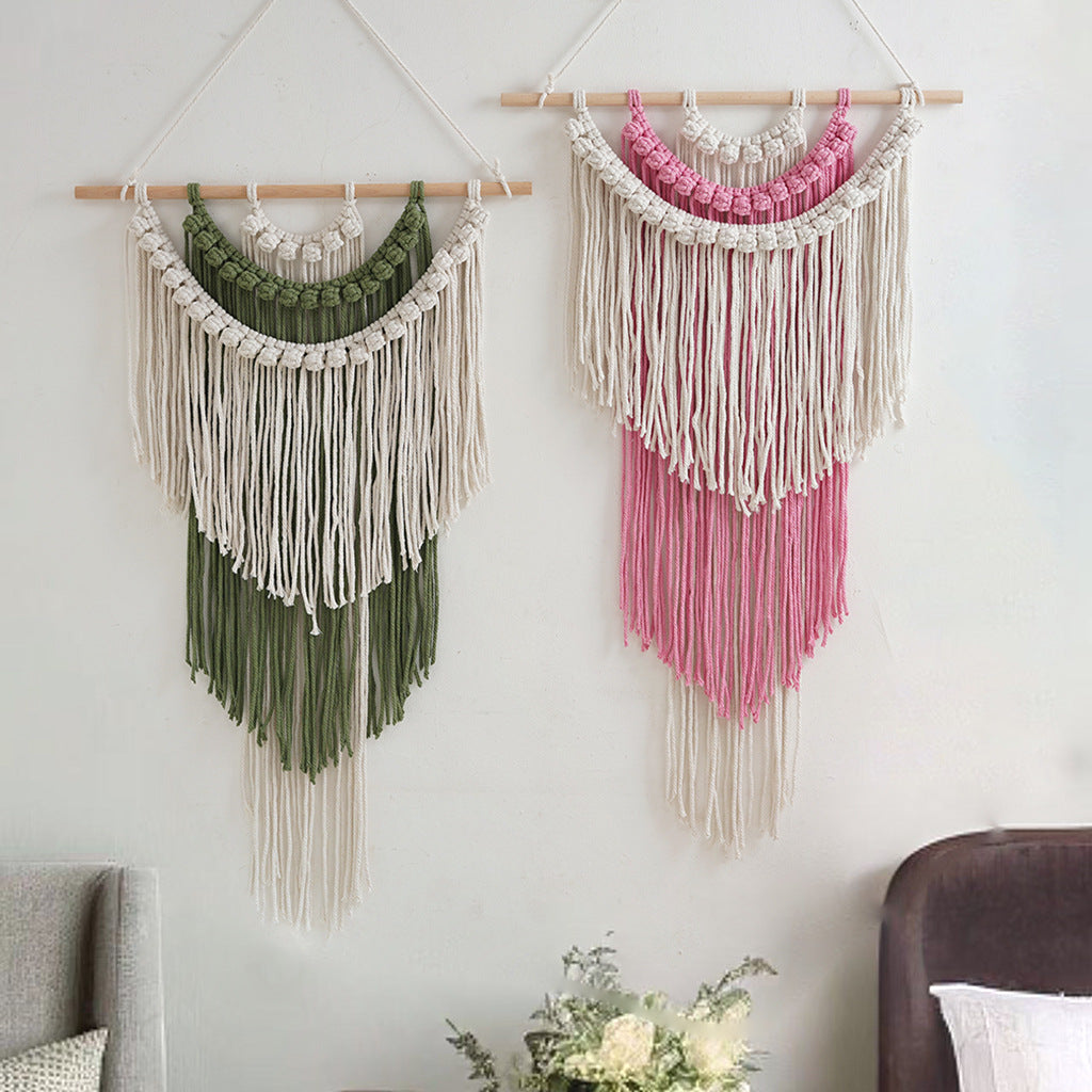 Decorative Macrame Wall Hanging Tapestry | High & Bury