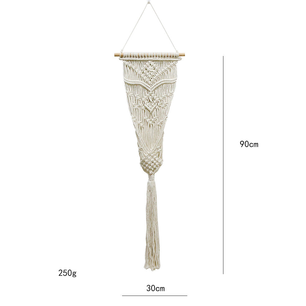 Decorative Macrame Wall Hanging with Artistic Design | High & Bury