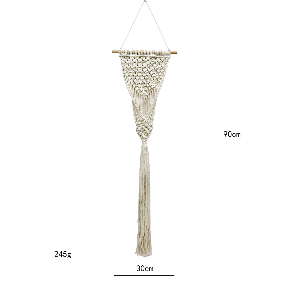 Decorative Macrame Wall Hanging with Artistic Design | High & Bury