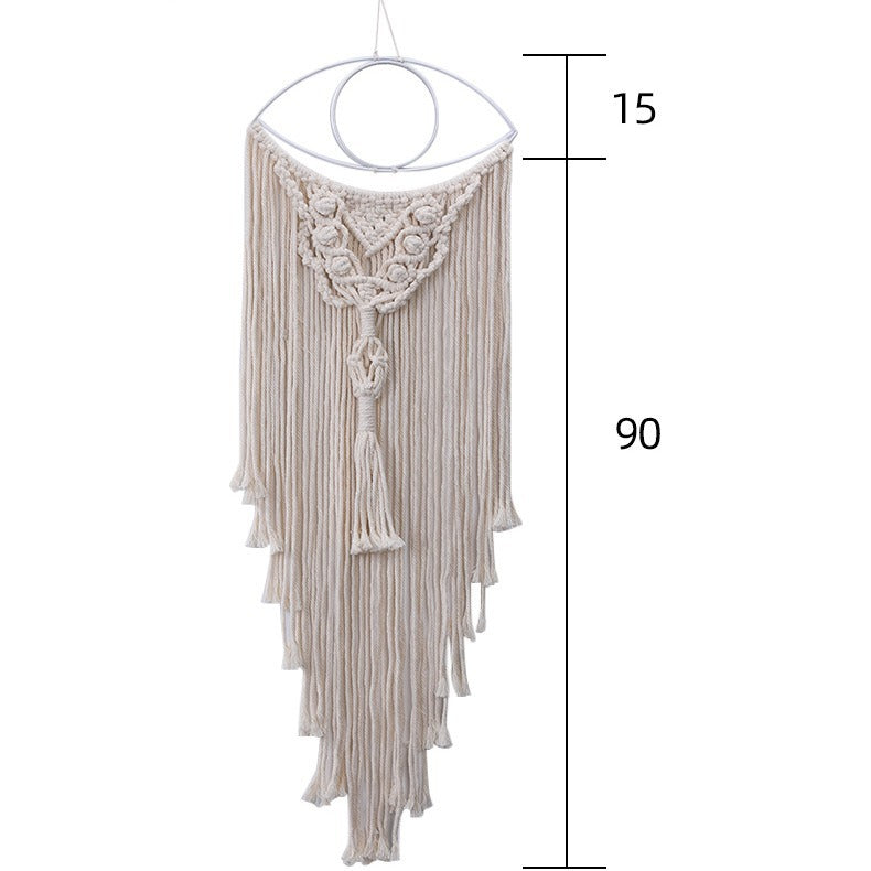 Decorative Macrame Wall Hanging with Boho Design | High & Bury