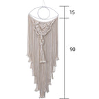 Decorative Macrame Wall Hanging with Boho Design | High & Bury