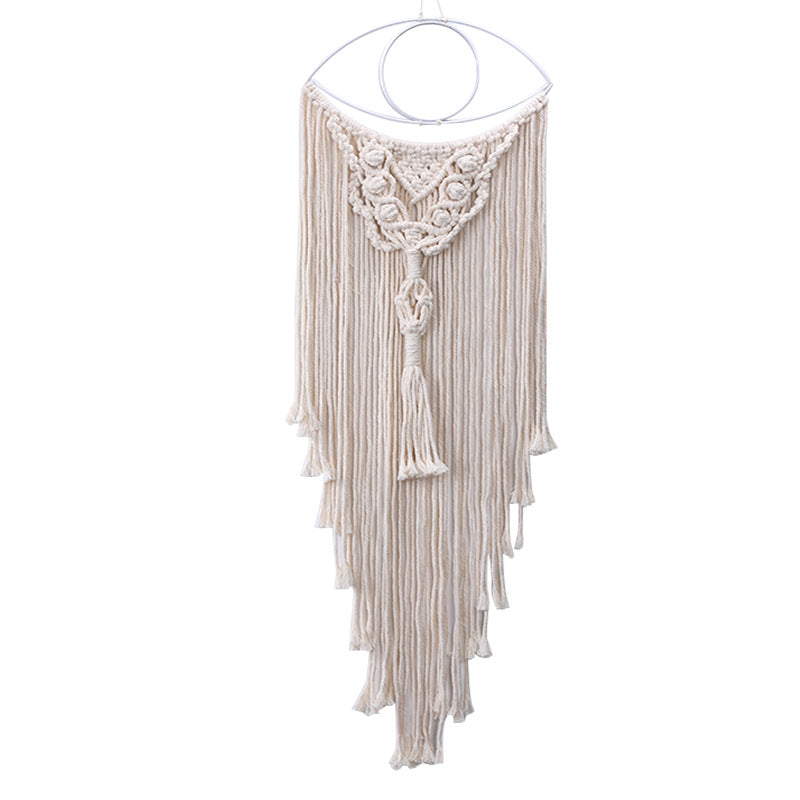 Decorative Macrame Wall Hanging with Boho Design | High & Bury