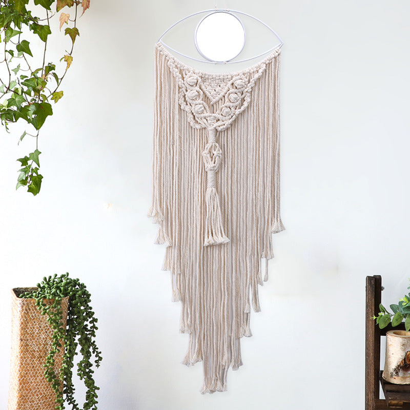 Decorative Macrame Wall Hanging with Boho Design | High & Bury