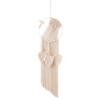 Decorative Macrame Wall Hanging with Leaf Accents | High & Bury