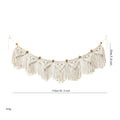 Decorative Macrame Wall Hanging with Ornate Fringes | High & Bury