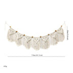 Decorative Macrame Wall Hanging with Ornate Fringes | High & Bury