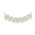 Decorative Macrame Wall Hanging with Ornate Fringes | High & Bury