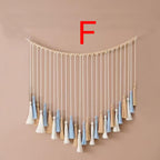 Decorative Macrame Wall Hanging with Tassels | High & Bury