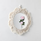 Decorative Macrame Wall Mirror Model Mehh | High & Bury