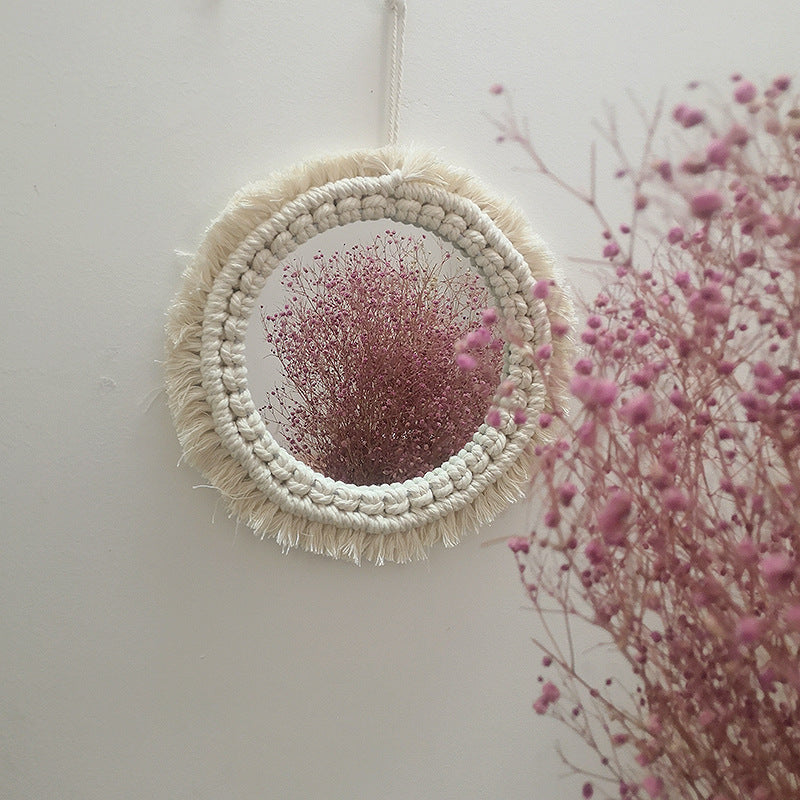 Decorative Macrame Wall Mirror Model Vrwc | High & Bury