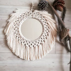 Decorative Macrame Wall Mirror Model Vrwc | High & Bury