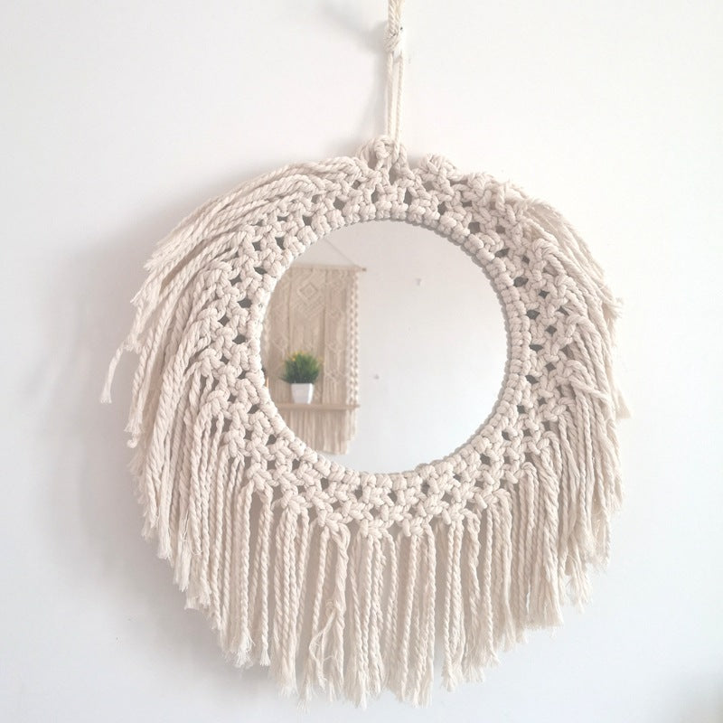 Decorative Macrame Wall Mirror Model Vrwc | High & Bury