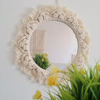 Decorative Macrame Wall Mirror Model Vrwc | High & Bury