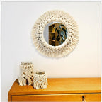 Decorative Macrame Wall Mirror Model Vrwc | High & Bury