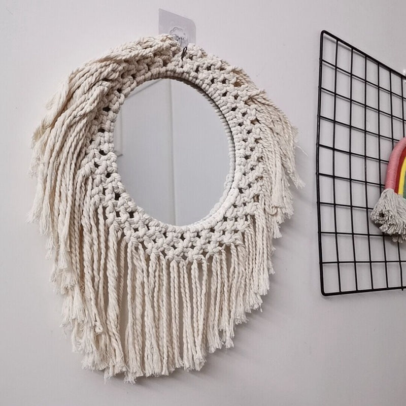 Decorative Macrame Wall Mirror Model Vrwc | High & Bury