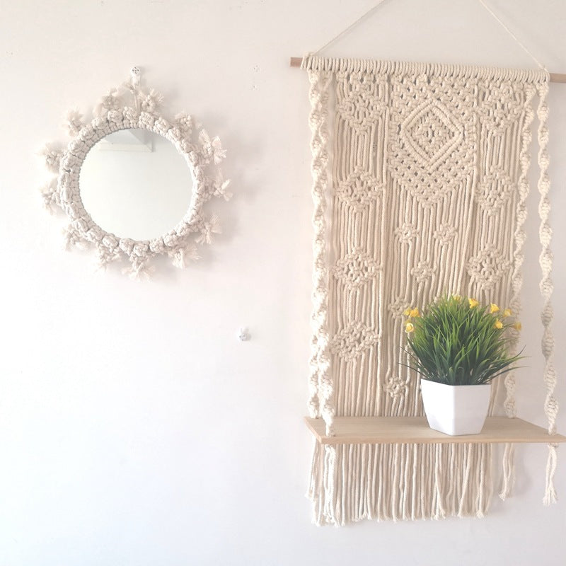 Decorative Macrame Wall Mirror Model Vrwc | High & Bury