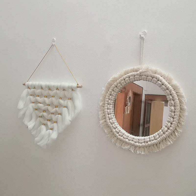 Decorative Macrame Wall Mirror Model Vrwc | High & Bury