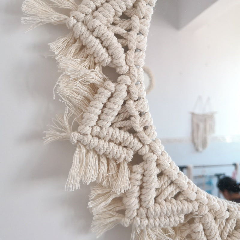 Decorative Macrame Wall Mirror Model Vrwc | High & Bury