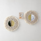 Decorative Macrame Wall Mirror Model Vrwc | High & Bury