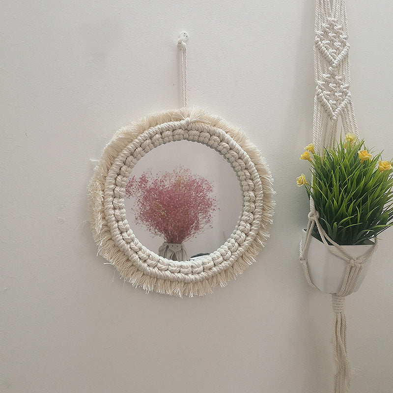 Decorative Macrame Wall Mirror Model Vrwc | High & Bury