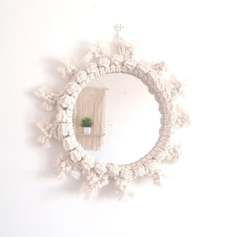 Decorative Macrame Wall Mirror Model Vrwc | High & Bury