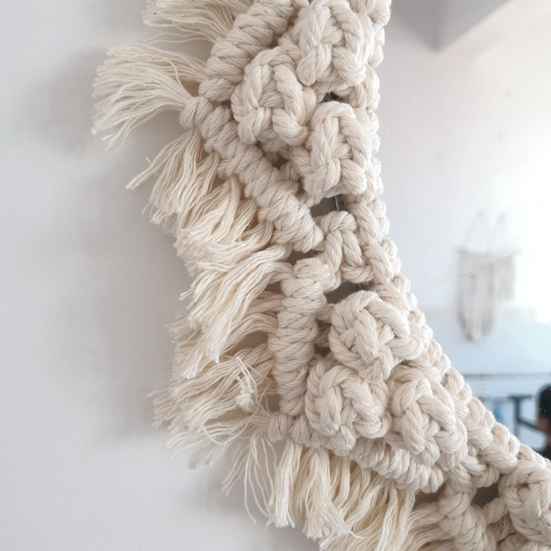 Decorative Macrame Wall Mirror Model Vrwc | High & Bury