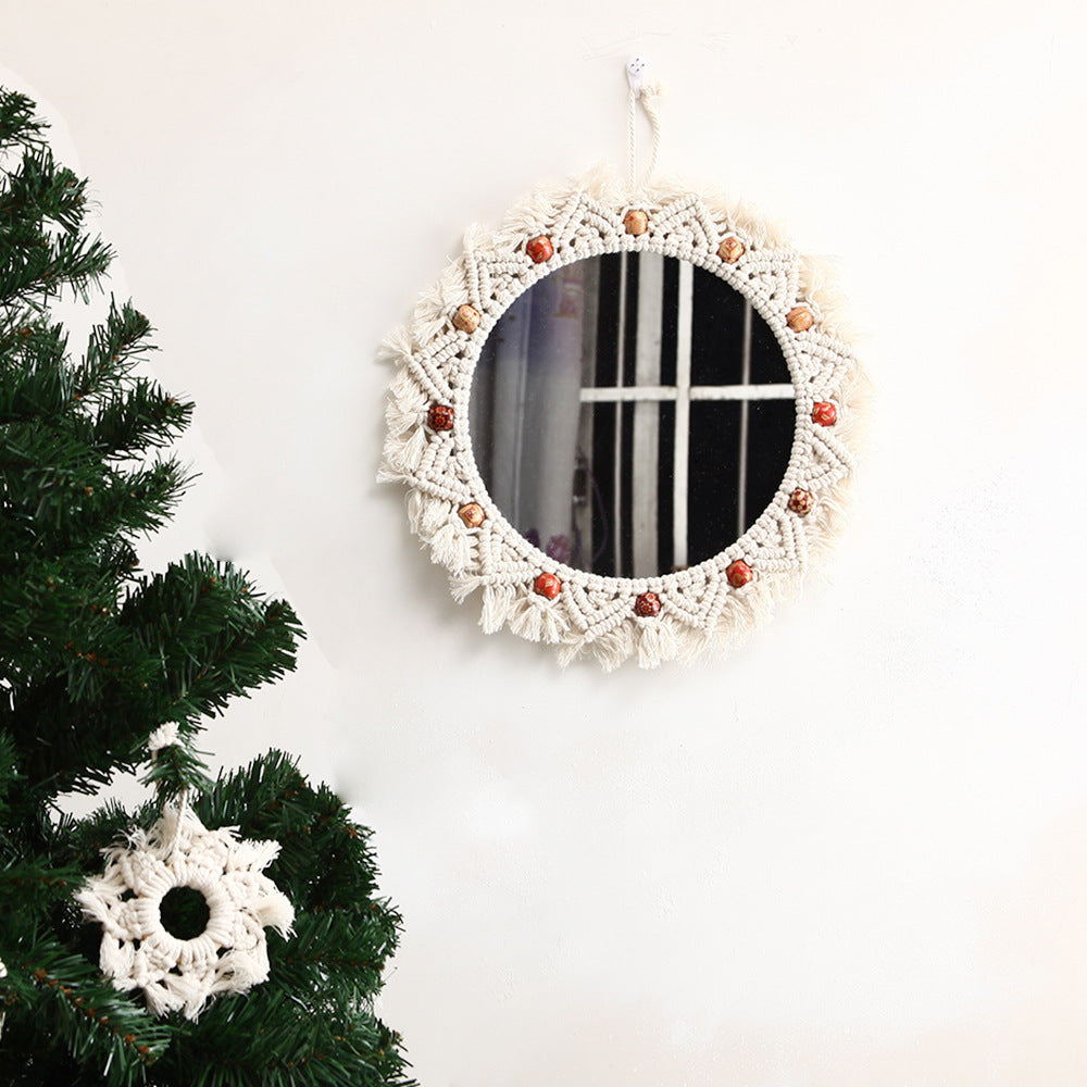 Decorative Macrame Wall Mirror Model Vrwc | High & Bury