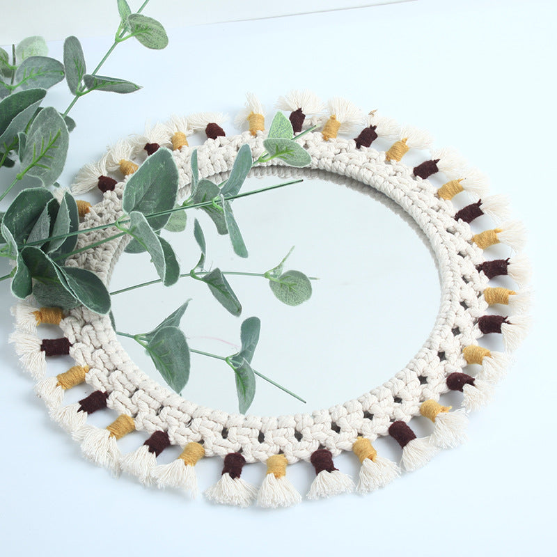 Decorative Macrame Wall Mirror Model Vrwc | High & Bury