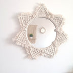 Decorative Macrame Wall Mirror Model Vrwc | High & Bury
