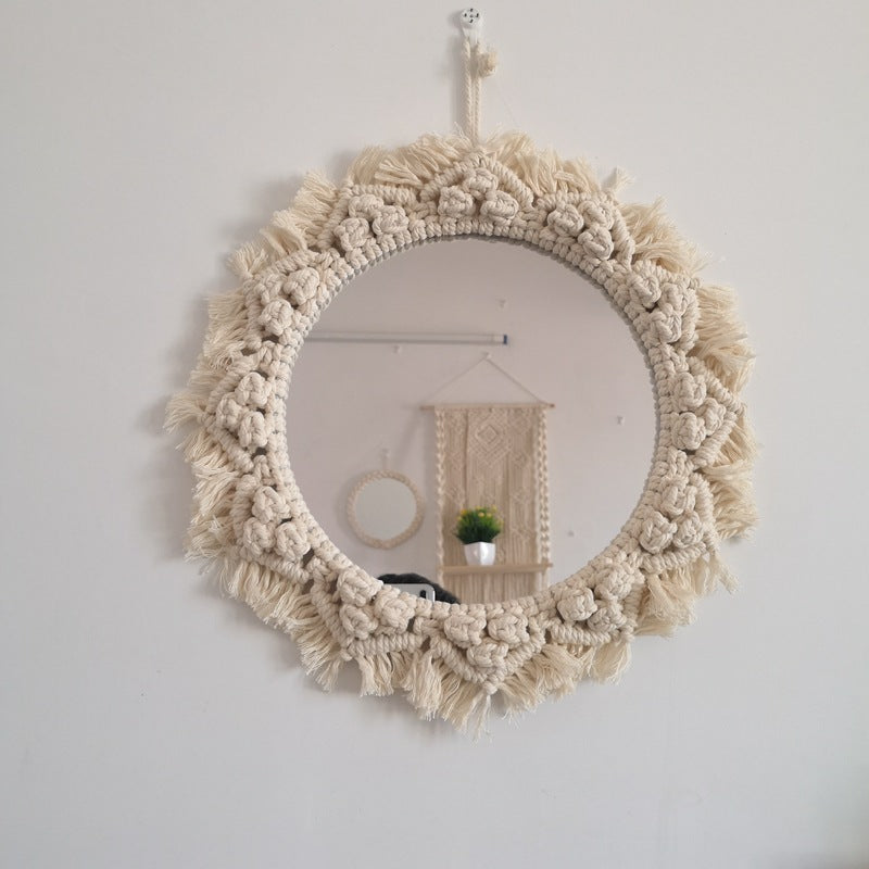 Decorative Macrame Wall Mirror Model Vrwc | High & Bury
