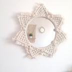 Decorative Macrame Wall Mirror Model Vrwc | High & Bury