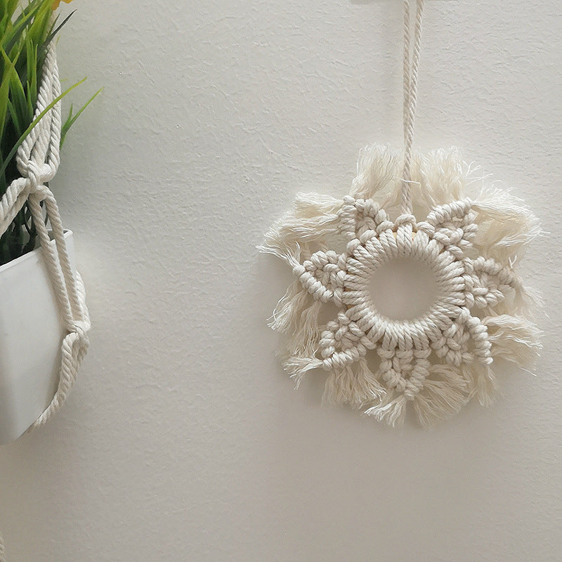 Decorative Macrame Wall Ornament | High & Bury