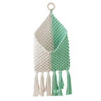 Decorative Macrame Wall Pocket | High & Bury