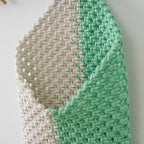 Decorative Macrame Wall Pocket | High & Bury