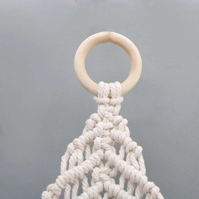 Decorative Macrame Wall Tapestry 20 × 7 Inch | High & Bury