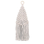 Decorative Macrame Wall Tapestry 20 × 7 Inch | High & Bury