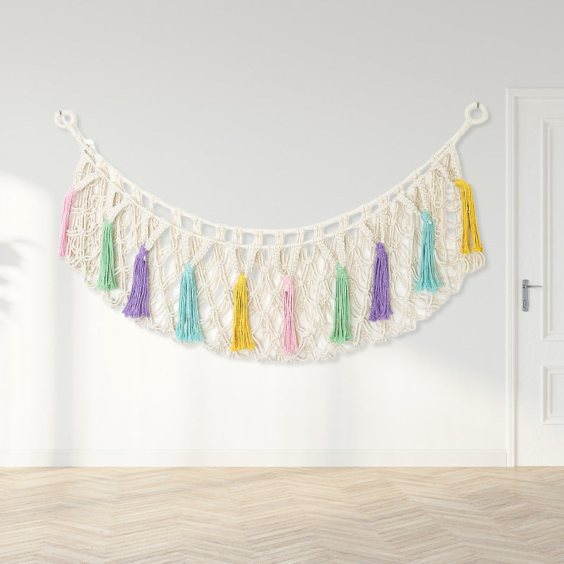 Decorative Macrame Wall Tapestry Model Nnut | High & Bury