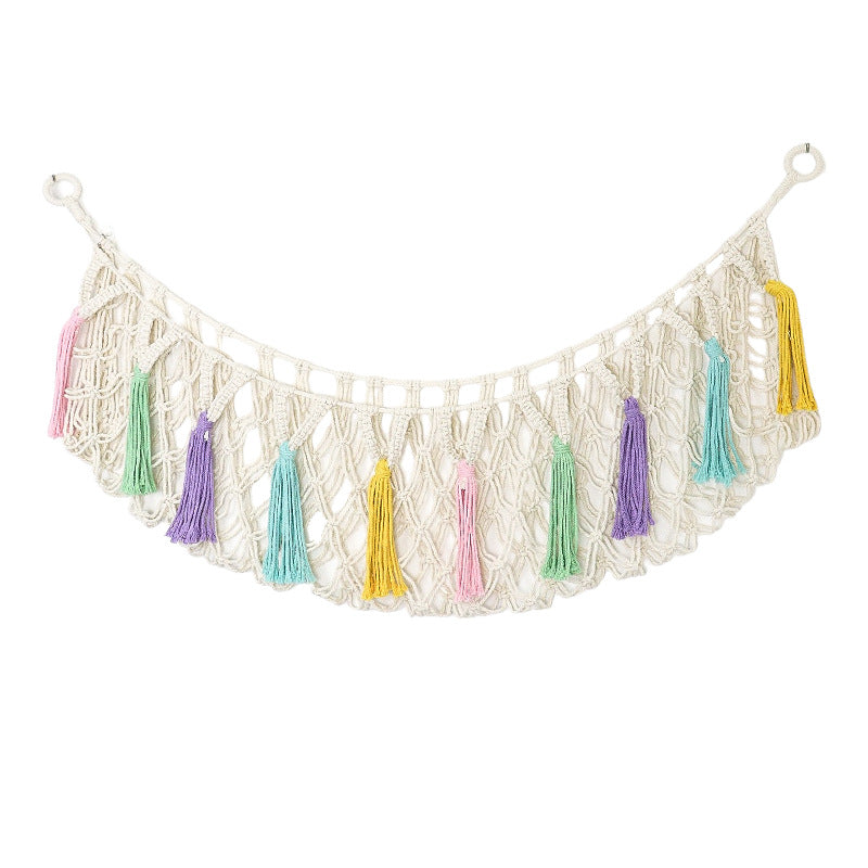 Decorative Macrame Wall Tapestry Model Nnut | High & Bury