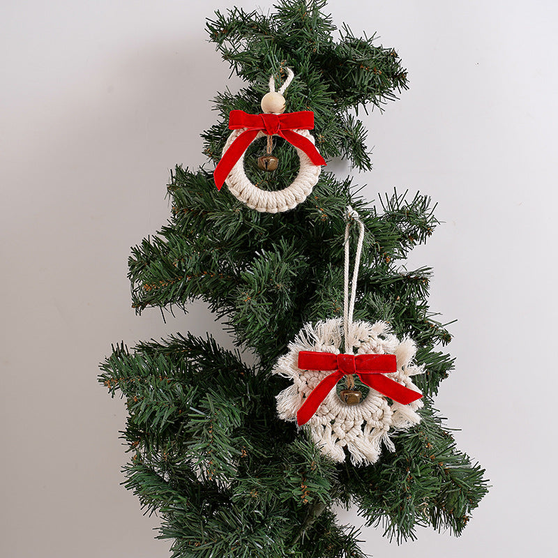 Decorative Macrame Wreath | High & Bury