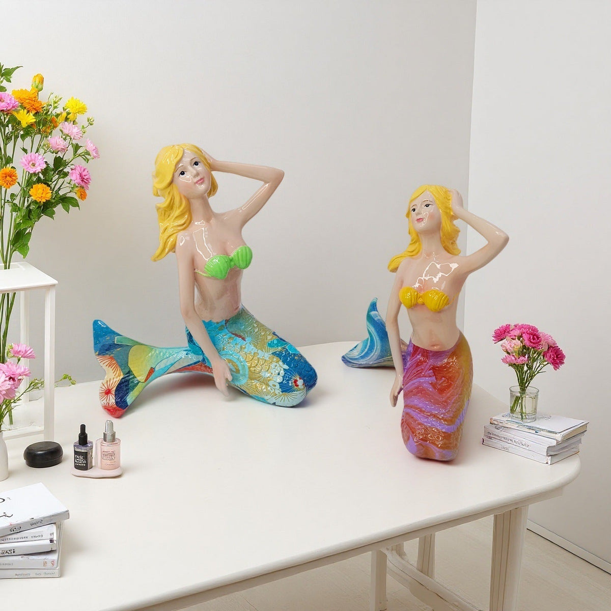 Decorative Mermaid Figurine | High & Bury