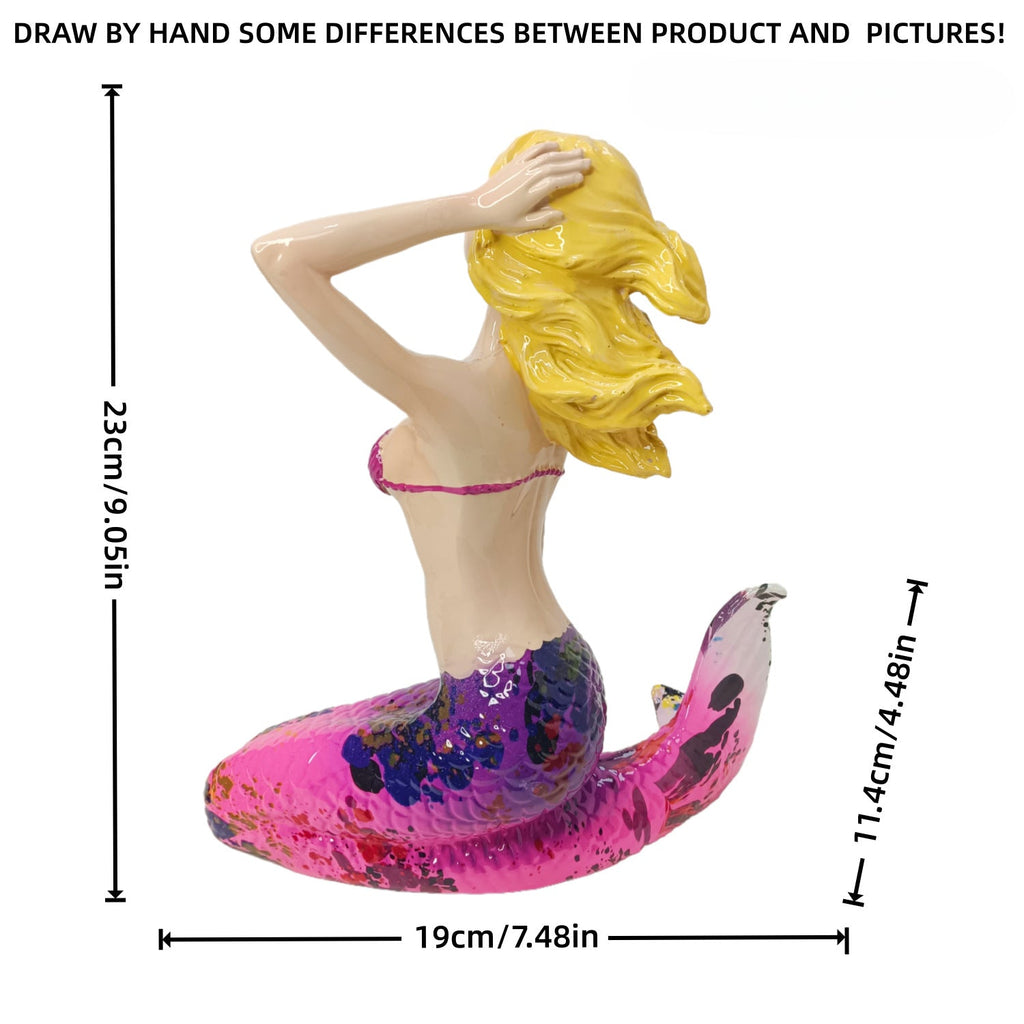 Decorative Mermaid Figurine | High & Bury