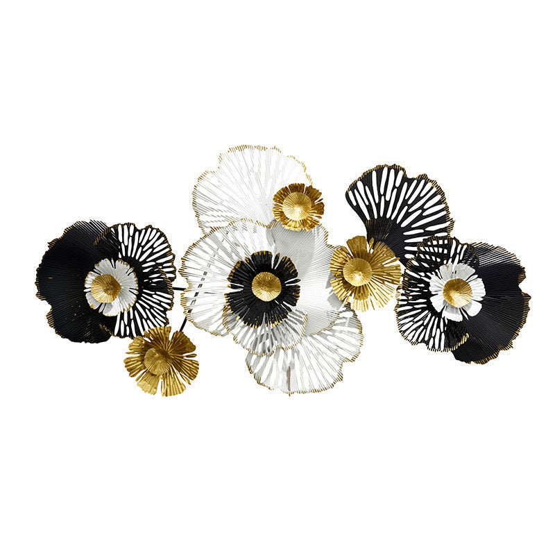 Decorative Metal Floral Wall Art | High & Bury