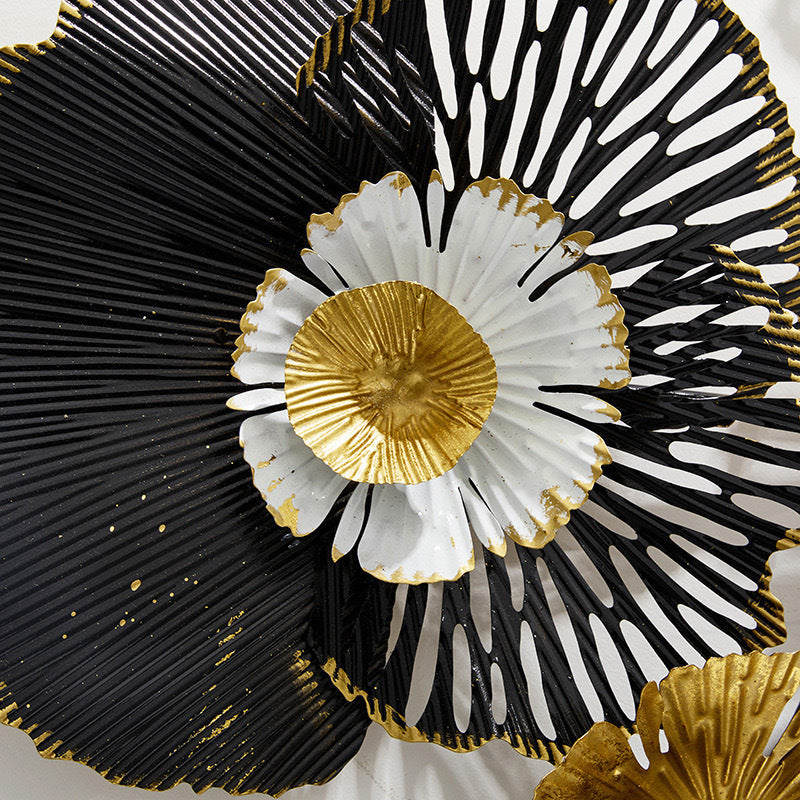 Decorative Metal Floral Wall Art | High & Bury