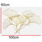 Decorative Metal Ginkgo Leaf Wall Art | High & Bury