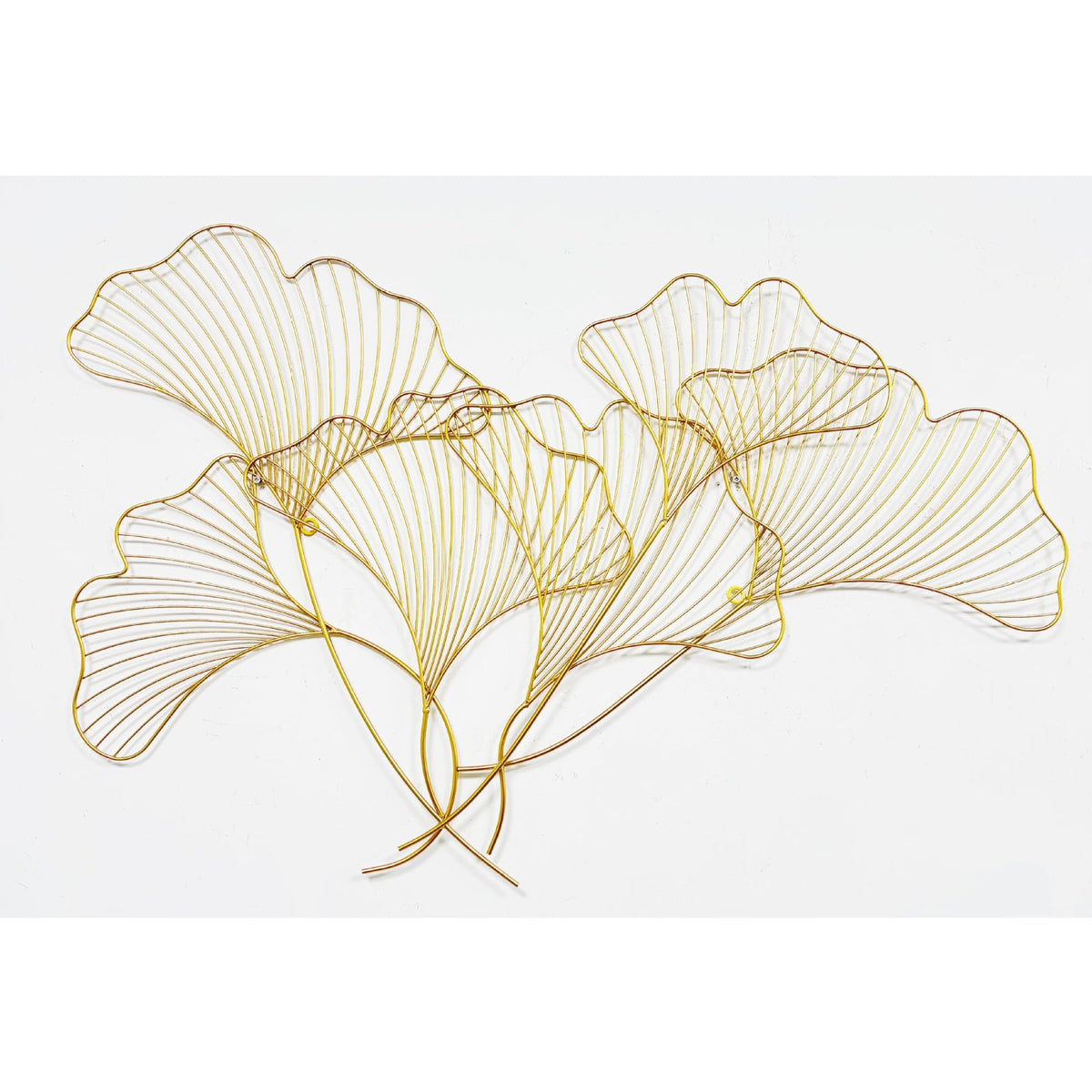 Decorative Metal Ginkgo Leaf Wall Art | High & Bury