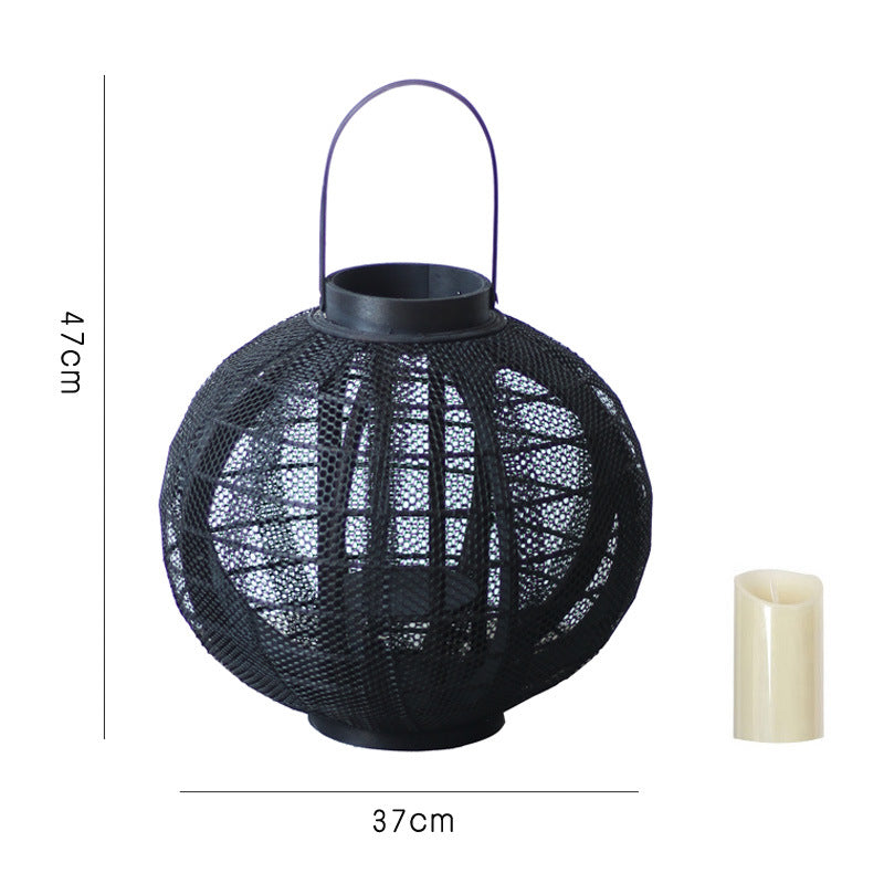 Decorative Metal Lantern with Handle | High & Bury