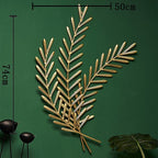 Decorative Metal Leaf Wall Art | High & Bury